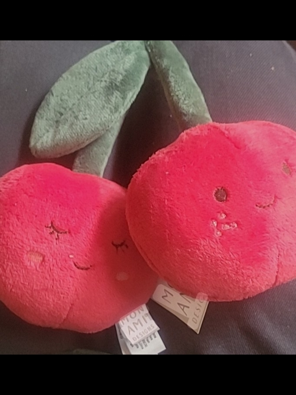 Mon Ami "Cherry O" plush